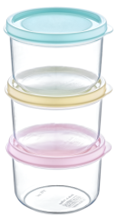 Box okrhly lon sada 3ks 175 ml