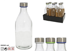 Faa na vodu sklenen s oceovm uzverom 1000 ml