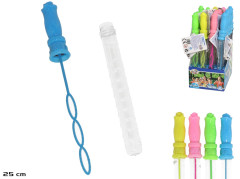 Bublifuk 3 bublinky 50ml 25cm 4 farby