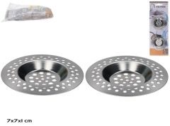 Sitko do drezu 2 ks 7,2 cm nerezov