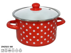 Hrniec s pokrievkou 2650ml 20x12 cm MALAGA