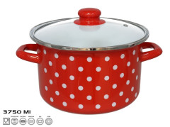Hrniec s pokrievkou 3750ml 22x13 cm MALAGA