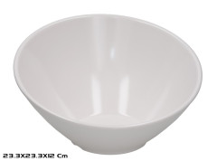 Miska biela 23,3 cm OASIS