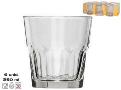 Sada 6 pohrov 250 ml CASABLANCA