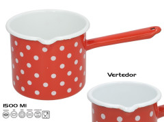 Hrnek smaltovan s rkou 1500ml ENAMEL