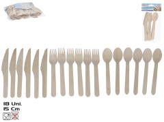 Prbor dreven 18ks 3 druhy 15cm