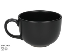 Hrnek ierny 10,5 cm 380 ml