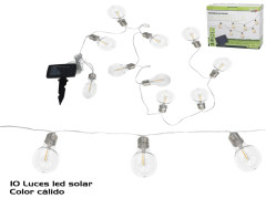 Girlanda solrna 10 ks iaroviek 10 led 3,8 m BOMBILLA