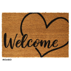 Rohoka kokosov 40x60cm WELCOME HEART