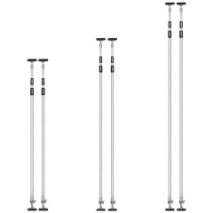 3-sekn oporn predlovacia ty 2 ks 1,65  4 m (81491)