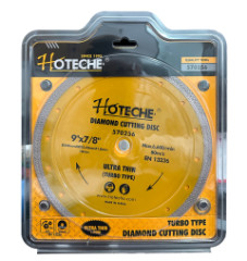 Kot�� rezn� diamantov�  ultra tenk� TURBO 230 mm HOTECHE 570256