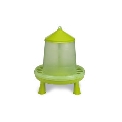 Krm�tko pre hydinu plastov� s no�i�kami 8 kg zelen�