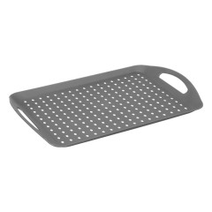 Podnos siv� 45 x 32 cm