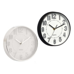 Hodiny 20 cm �ierne/strieborn�