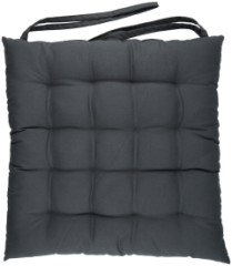 Vank�� na stoli�ku ARTICASA tmavosiv� 40x40x6cm