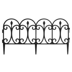 Z�hradn� okraj 60x33 cm matn� �ierny