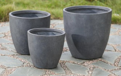 Kvetin�� okr�hly STONE 38x36 cm WXP504ABC M