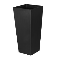Kvetin�� plastov� Superior 32,5 cm, �ierny
