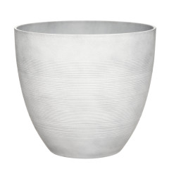 Kvetin�� plastov� Beryl 37 cm, biely
