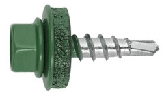 Skrutka do krytiny s vrtikom TEX 4,8x55 RAL 6005