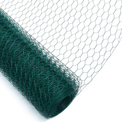 Pletivo chovatesk 1x25m, oko 16 mm, 0,9 mm poplast RAL6005