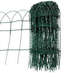 Pletivo ozdobn pleten poplastovan (3 a 2,4 mm) 0,9x10 m