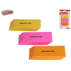Guma farebn S 3ks 6x2,2x1cm