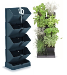 Kvetin vertiklny na bylinky Mini Cascade ANTRACIT (IO1W200-S433)
